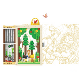 WeKKi Fairy Tale Town Storybooks Snow White Fist Kiss Building Toy Set-One Quarter