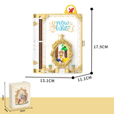 WeKKi Fairy Tale Town Storybooks Snow White Fist Kiss Building Toy Set-One Quarter