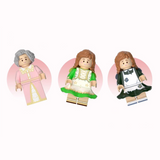 WeKKi Fairy Tale Town Storybooks The Little Match Girl Last Vision Building Toy Set-One Quarter