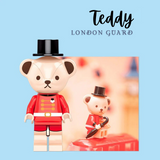 WeKKi Teddy Bear London Romance Building Block Set-One Quarter