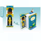 WeKKi Fairy Tale Town Storybooks The Little Mermaid Ariel's Adventure Building Toy Set-One Quarter