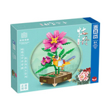 ZHE GAO Chinese Flower Fairies Peony Mini Particle Building Block Set-One Quarter