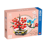 ZHE GAO Chinese Flower Fairies Plum Blossom Mini Particle Building Block Set-One Quarter