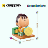 keeppley Crayon Shin-chan Bo Suzuki Kuppy Building Block Set-One Quarter