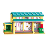 keeppley Crayon Shin-chan Futaba Kindergarten Building Block Set-One Quarter