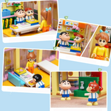 keeppley Crayon Shin-chan Futaba Kindergarten Building Block Set-One Quarter