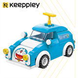 keeppley Doraemon Mini Car Building Block Set-One Quarter