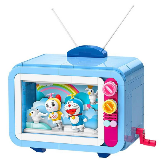 keeppley Doraemon Sky Utopia Television Building Block Set-One Quarter