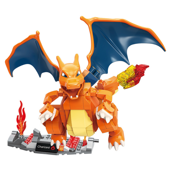 keeppley Pokémon Action Figure Charizard Building Block Set-One Quarter