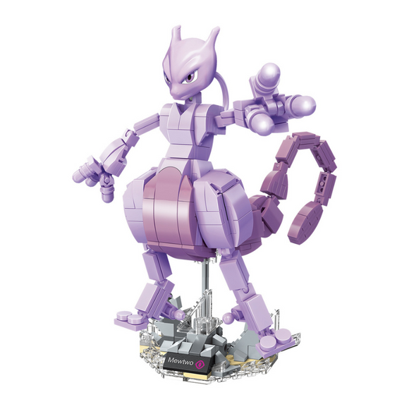 keeppley Pokémon Action Figure Mewtwo Building Block Set-One Quarter