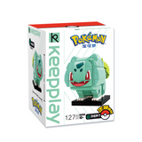 keeppley Pokémon Bulbasaur Kuppy Building Block Set-One Quarter