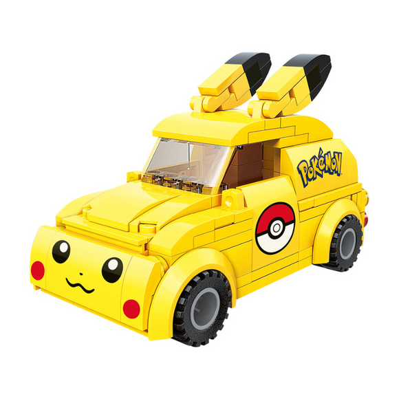 keeppley Pokémon Cars Pikachu Pikabug Building Block Set-One Quarter
