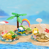 keeppley Pokémon Holiday Party Snorlax Lazy Nap Building Block Set-One Quarter