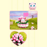 keeppley Pokémon Succulent Plants Jigglypuff Aconitum Building Block Set-One Quarter