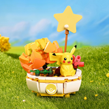 keeppley Pokémon Succulent Plants Pikachu Gemstone Flower Building Block Set-One Quarter