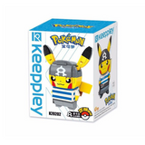 keeppley Pokémon Team Aqua Pikachu Kuppy Building Block Set-One Quarter
