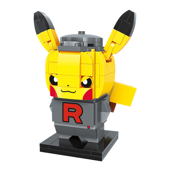 keeppley Pokémon Team Rocket Pikachu Kuppy Building Block Set-One Quarter