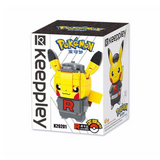 keeppley Pokémon Team Rocket Pikachu Kuppy Building Block Set-One Quarter