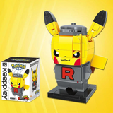 keeppley Pokémon Team Rocket Pikachu Kuppy Building Block Set-One Quarter