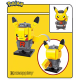 keeppley Pokémon Team Rocket Pikachu Kuppy Building Block Set-One Quarter