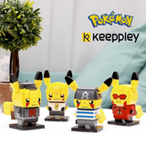 keeppley Pokémon Team Rocket Pikachu Kuppy Building Block Set-One Quarter