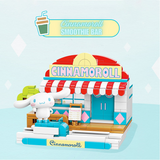 keeppley Sanrio Cinnamoroll Smoothie Bar Building Block Set-One Quarter