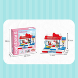 keeppley Sanrio Hello Kitty Fashion Boutique Building Block Set-One Quarter