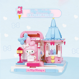 keeppley Sanrio My Melody Ice Cream Parlor Building Block Set-One Quarter
