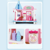 keeppley Sanrio My Melody Ice Cream Parlor Building Block Set-One Quarter