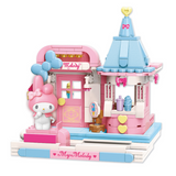 keeppley Sanrio My Melody Ice Cream Parlor Building Block Set-One Quarter