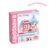 keeppley Sanrio My Melody Ice Cream Parlor Building Block Set-One Quarter