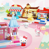 keeppley Sanrio My Melody Ice Cream Parlor Building Block Set-One Quarter