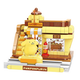 keeppley Sanrio Pompompurin Pudding Store Building Block Set-One Quarter