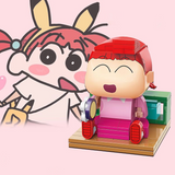 keeppley Crayon Shin-chan Nene Sakurada Kuppy Building Block Set-One Quarter