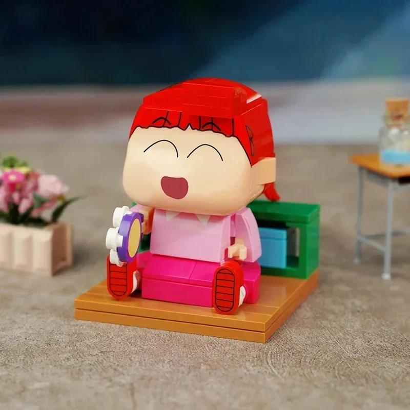 EDWIN 　リクエスト　4点　Nohara craft　まとめ商品 Crayon Shin-chan Nene Sakurada Kuppy Building Block Set - One Quarter