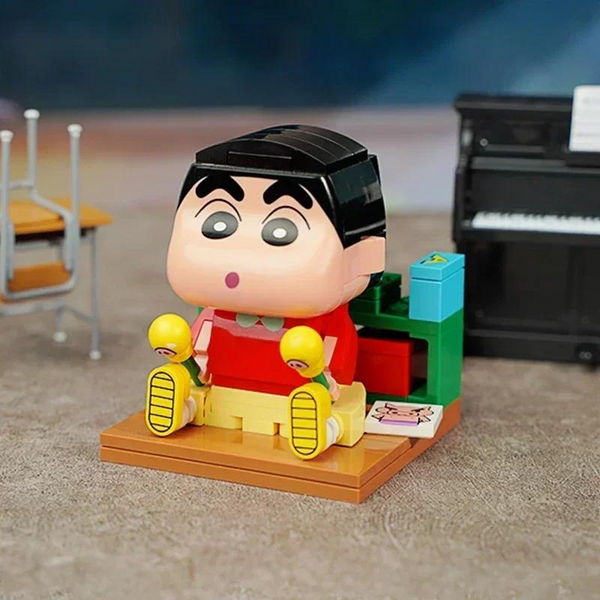 Crayon Shin-chan Shinnosuke Nohara Kuppy Building Block Set