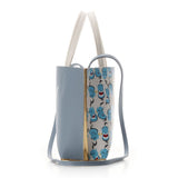 COLORS & chouett Sky Aladdin Genie Drummer Blue Crossbody Bag-One Quarter