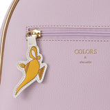 COLORS & chouett Aladdin Magic Lamp Lavender Backpack-One Quarter