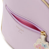 COLORS & chouett Tangled Rapunzel Magical Flowers Lavender Backpack-One Quarter