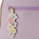 COLORS & chouett Tangled Rapunzel Magical Flowers Lavender Backpack-One Quarter