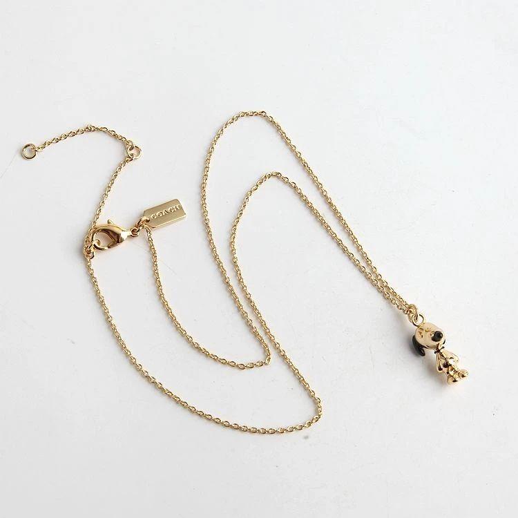 Coach snoopy necklace Clearance