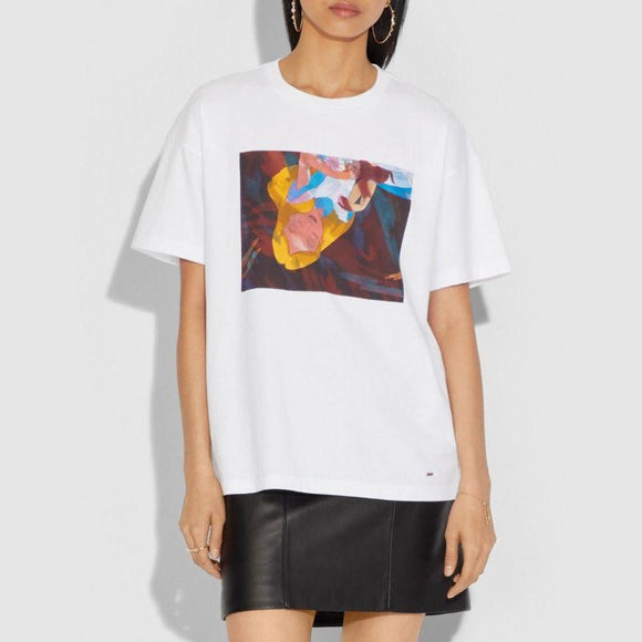 Coach Disney Alice Oversized T-Shirt-One Quarter