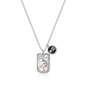 Disney Princess Mulan Pendant Necklace-One Quarter