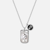 Disney Princess Mulan Pendant Necklace-One Quarter
