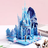 Disney Frozen 3D Hologram Ice Castle Puzzle-One Quarter