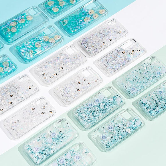 Disney Frozen Liquid Glitter iPhone Case-One Quarter