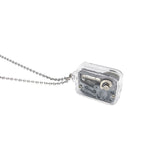 Ghibili Castle in the Sky Music Box Pendant Necklace-One Quarter