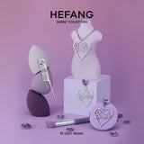 HeFang Jewelry Barbie Heart Pearl Pendant Necklace-One Quarter