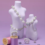 HeFang Jewelry Barbie Pink BOBO Statement Ring-One Quarter