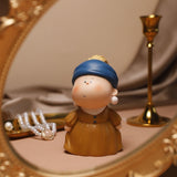 Jan Vameer Girl with a Pearl Earring Mini Statue Collectible Figurine-One Quarter